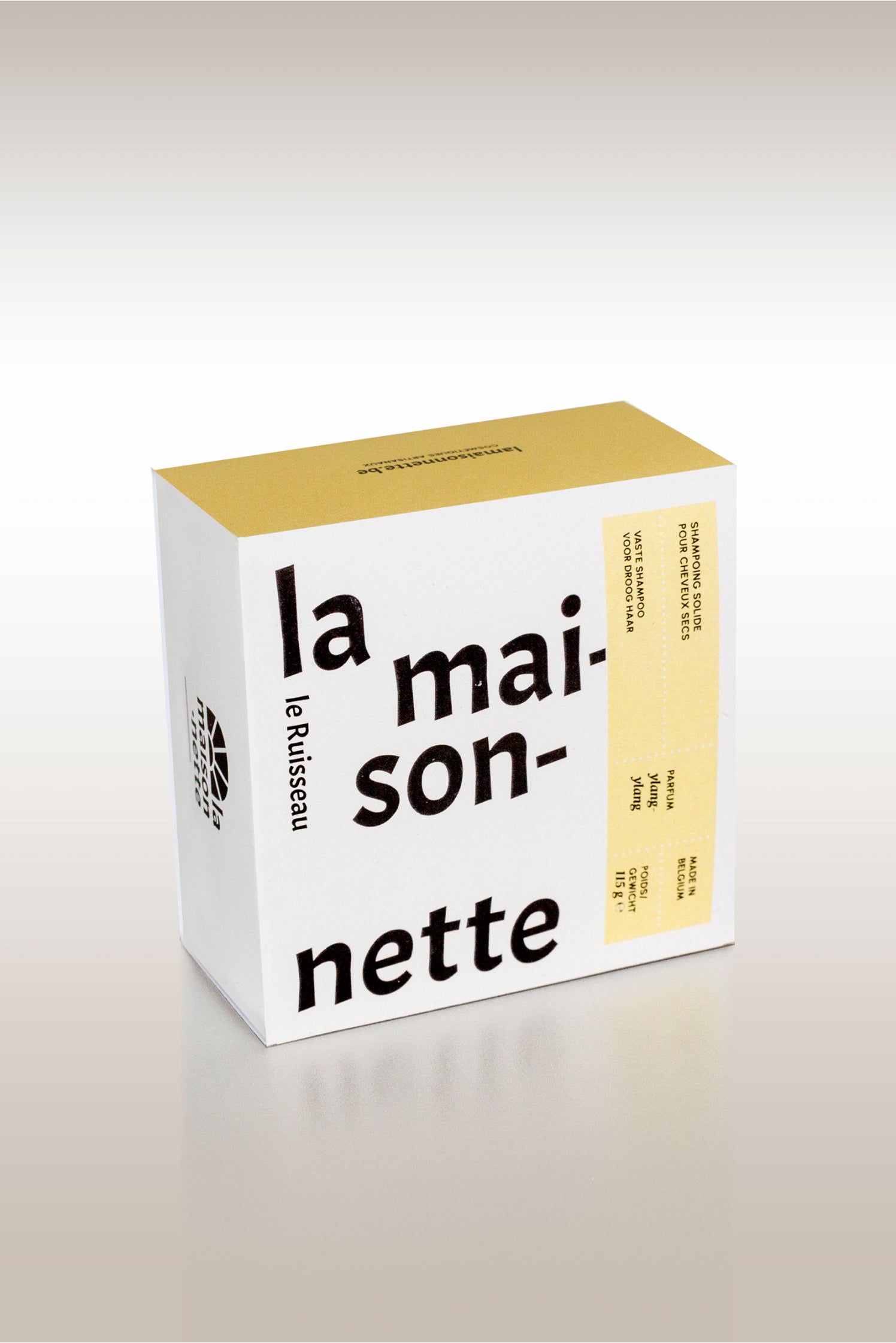 Shampoing solide bio nourrissant pour cheveux secs - "Le Ruisseau"