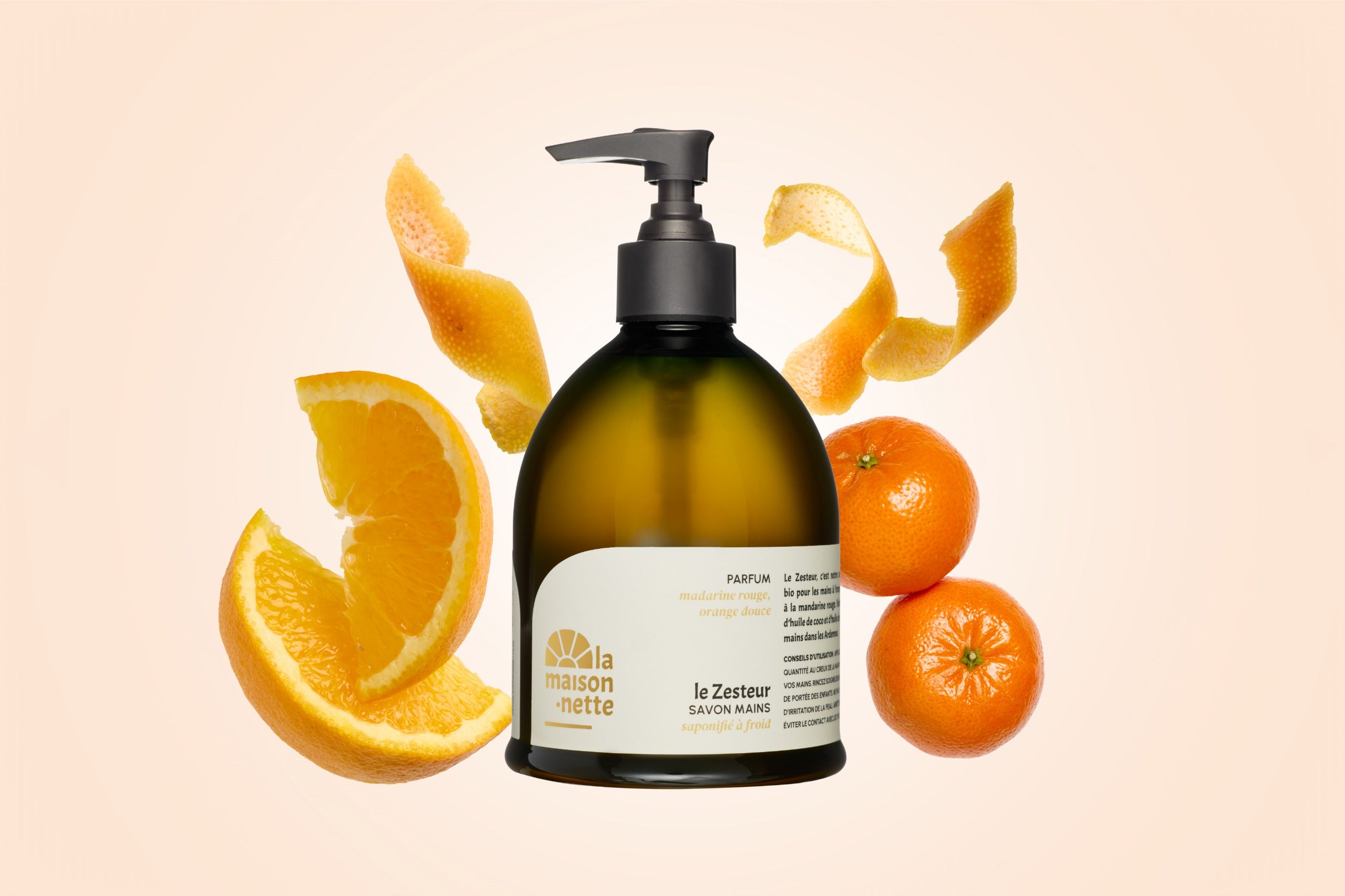 Savon Mains à l'Inuline "Le Zesteur"