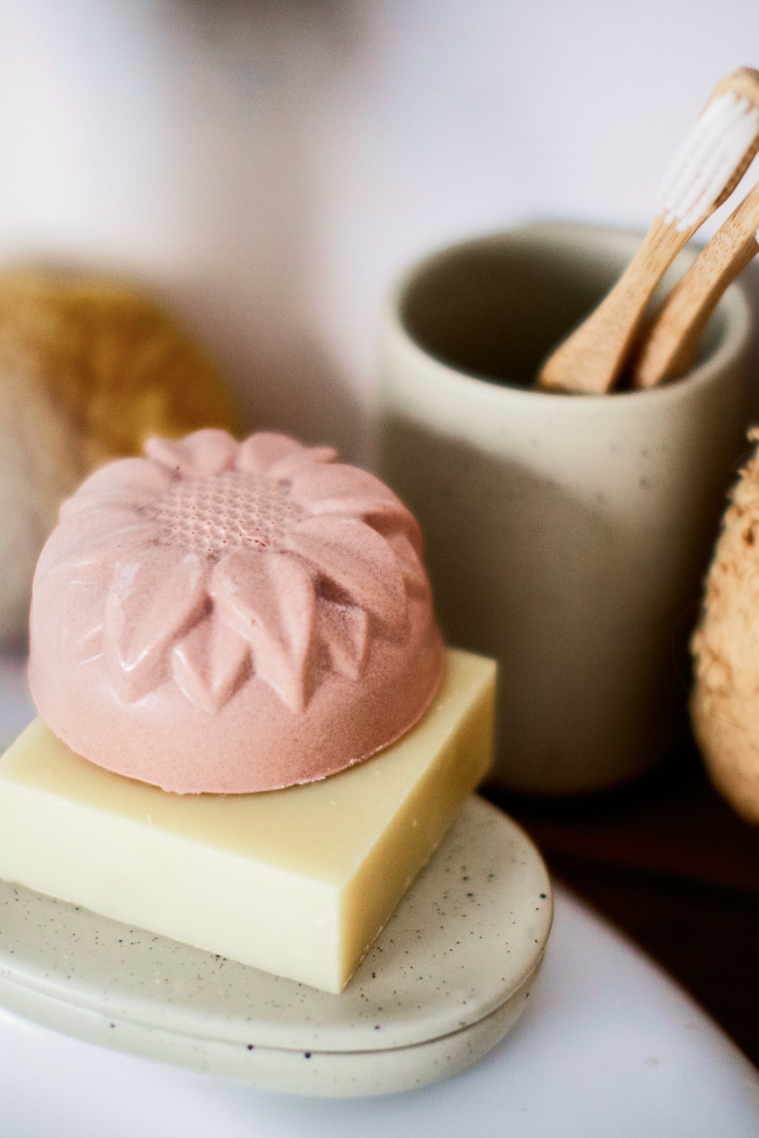 Shampoing solide bio sans parfum pour bébés et enfants - "La Rive"