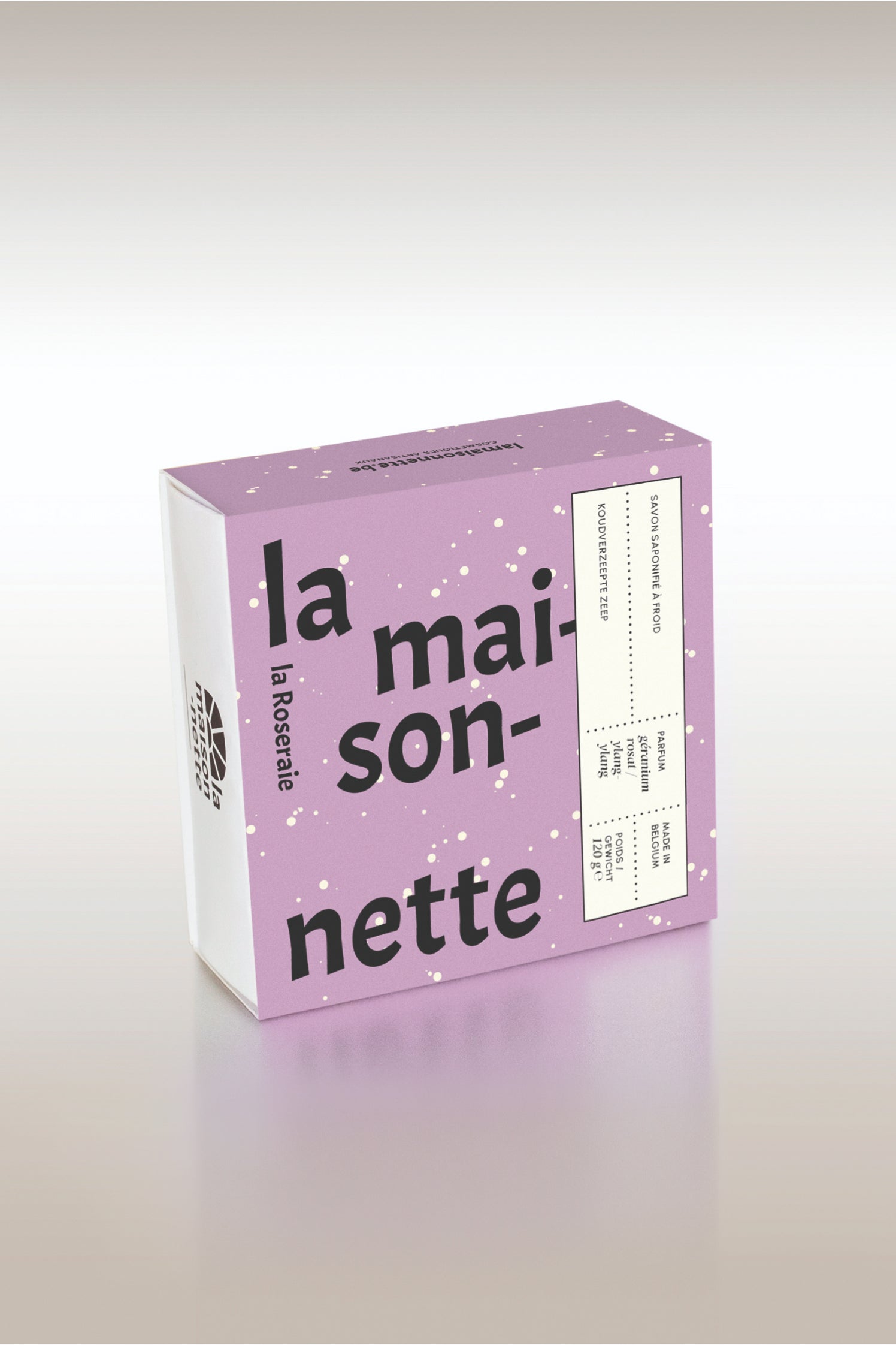 Savon corps et visage hydratant bio La Roseraie