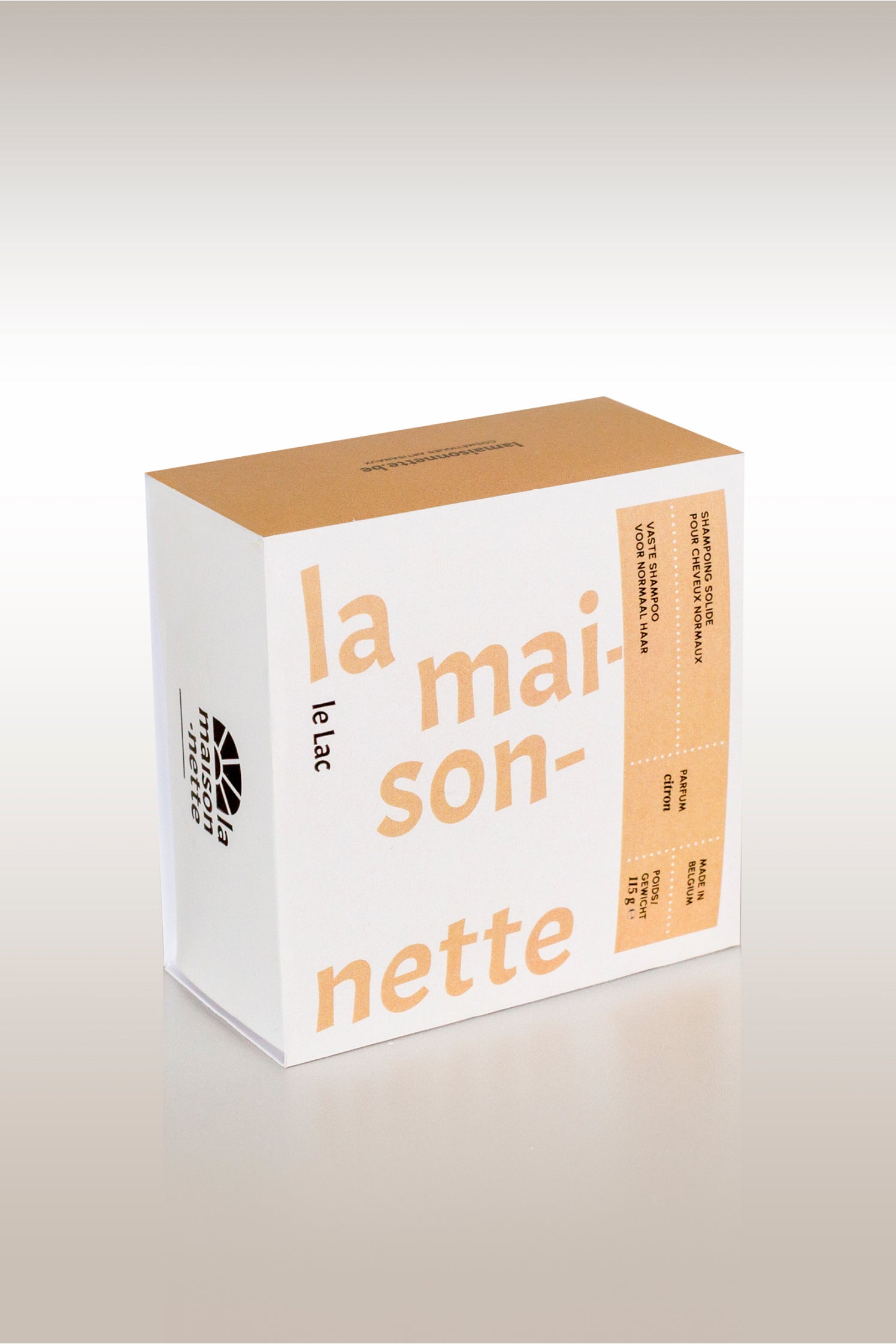 Shampoing solide bio pour cheveux normaux - "Le Lac"