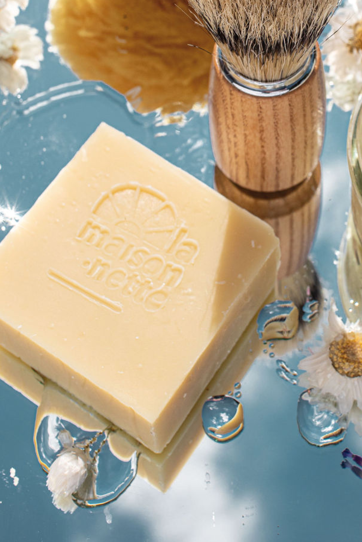 Savon corps et visage hydratant bio - "Le Jardin"