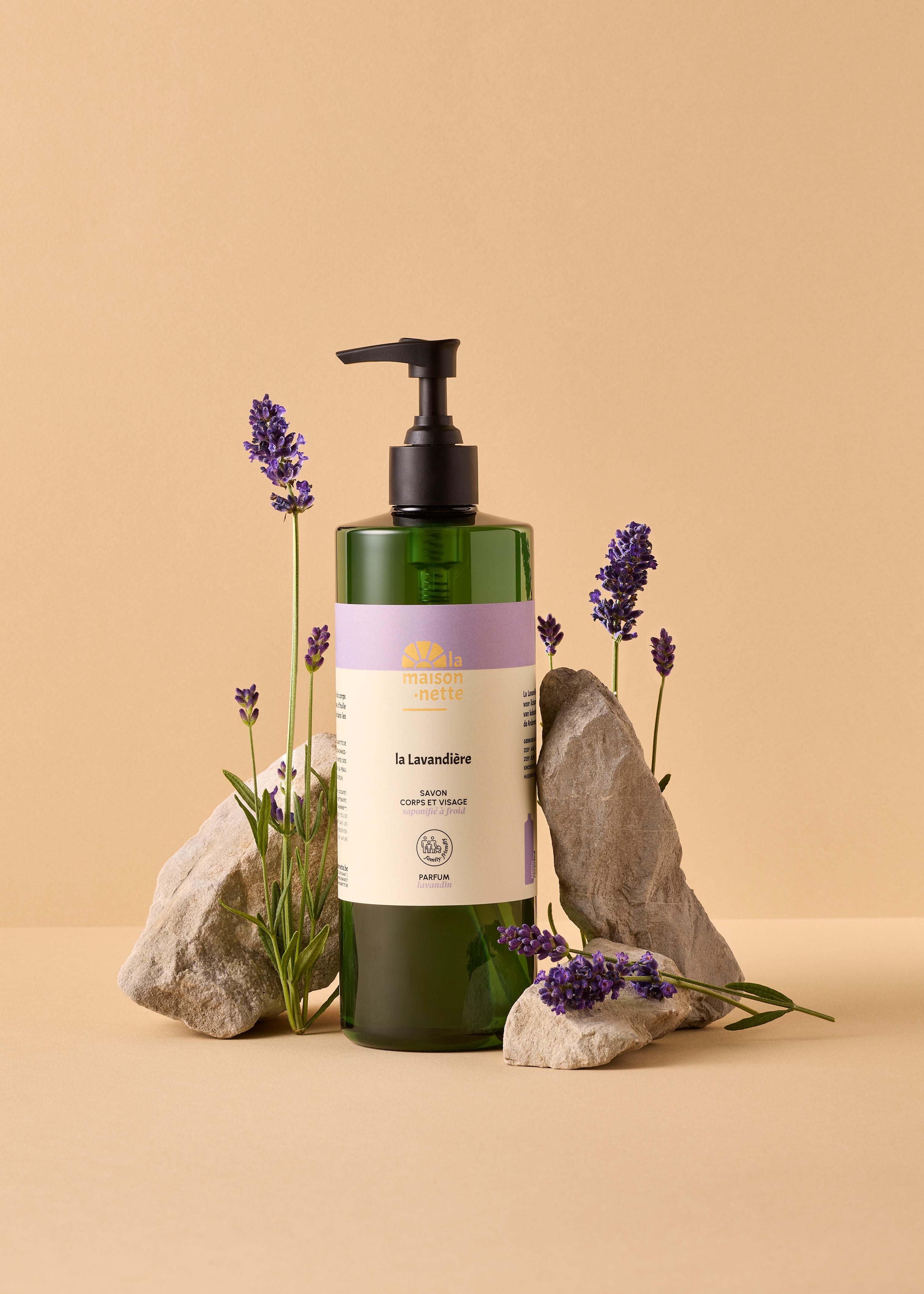 Savon Corps & Visage "La Lavandière"