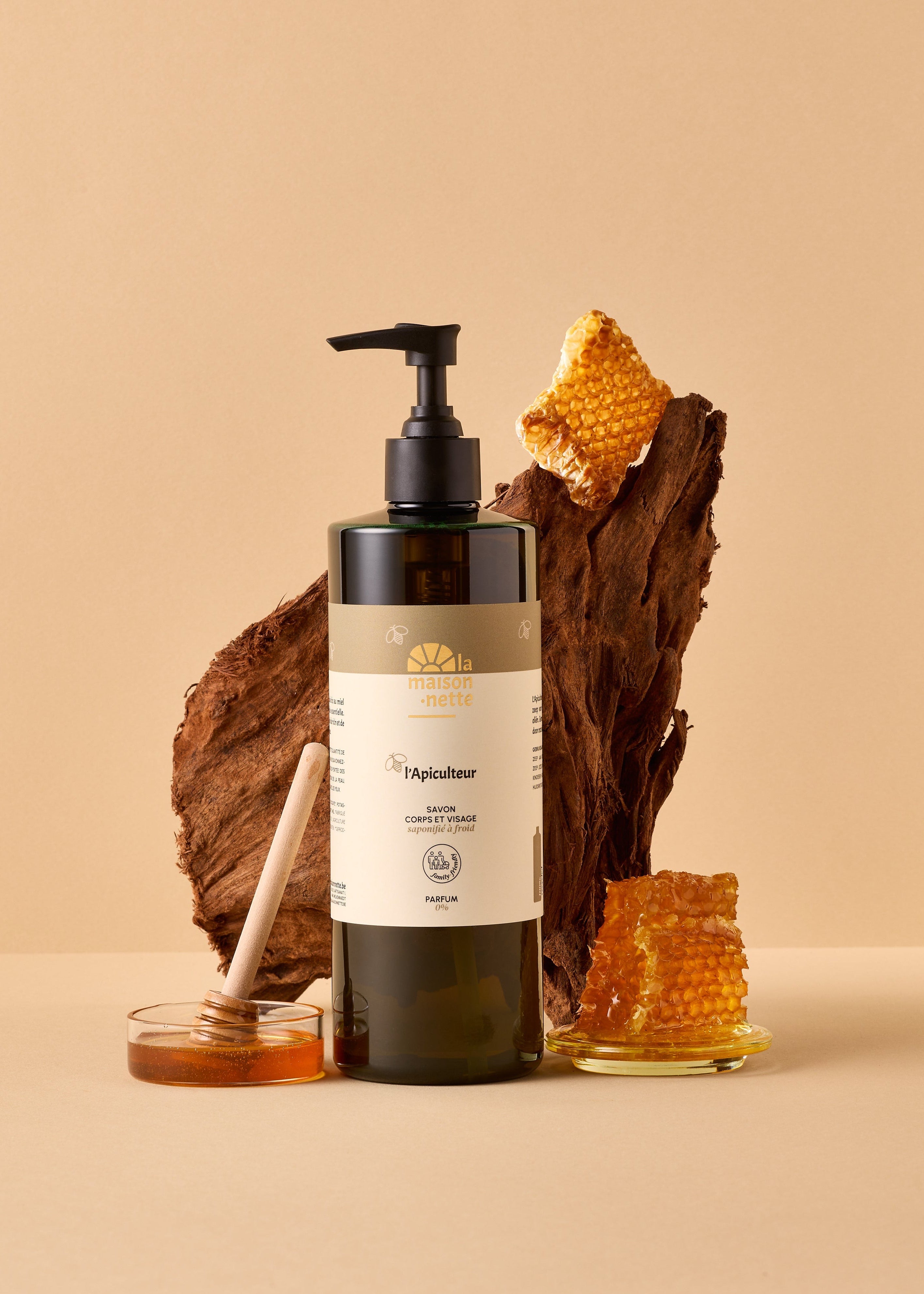 Savon Corps & Visage au Miel "L'Apiculteur"