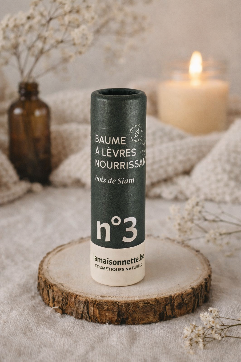 Baume à Lèvres Nourrissant - Bois de Siam